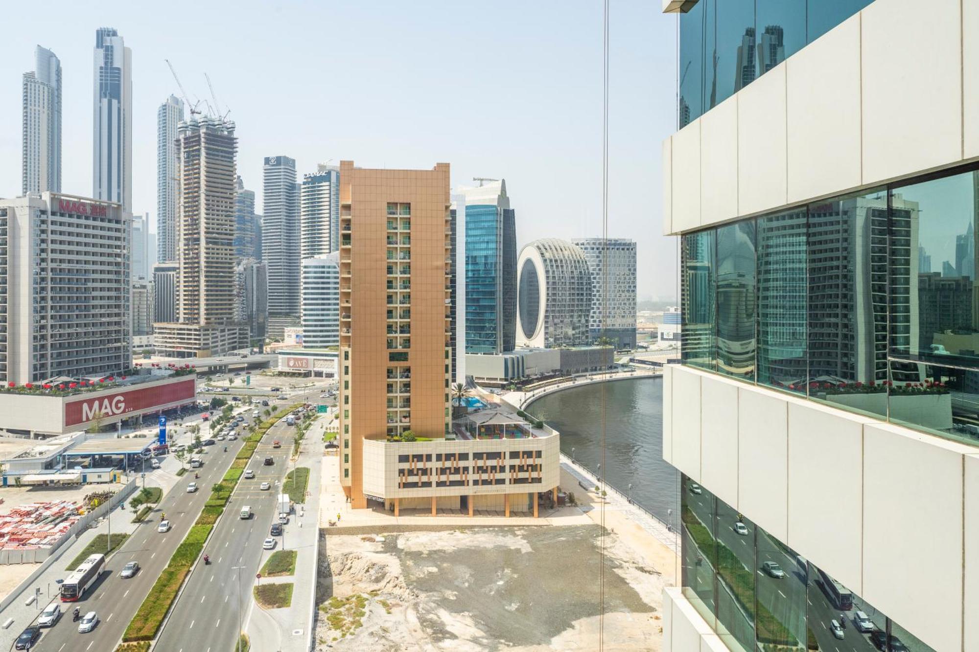 Damac Canal Views Residences 迪拜 外观 照片