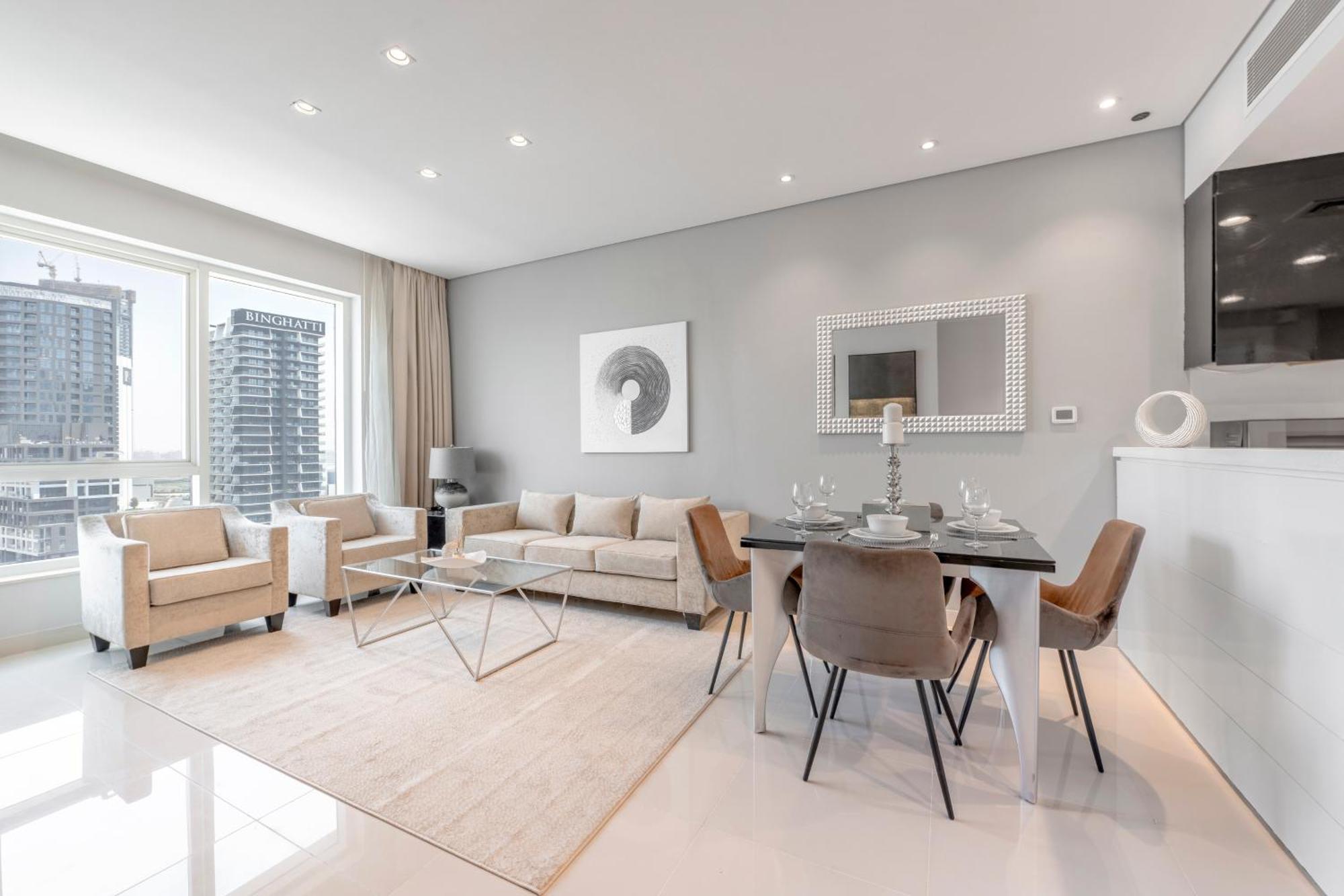 Damac Canal Views Residences 迪拜 外观 照片