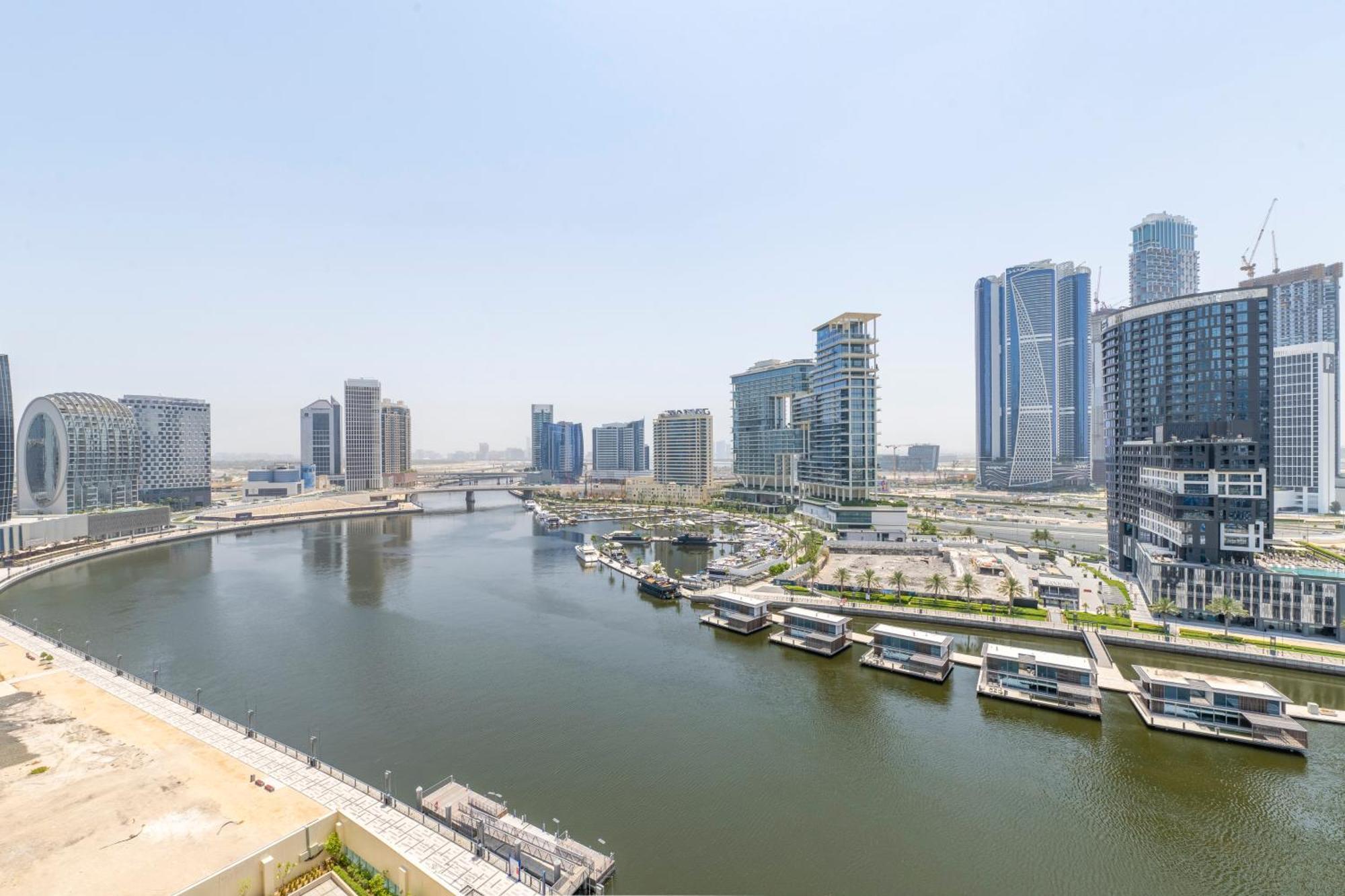 Damac Canal Views Residences 迪拜 外观 照片