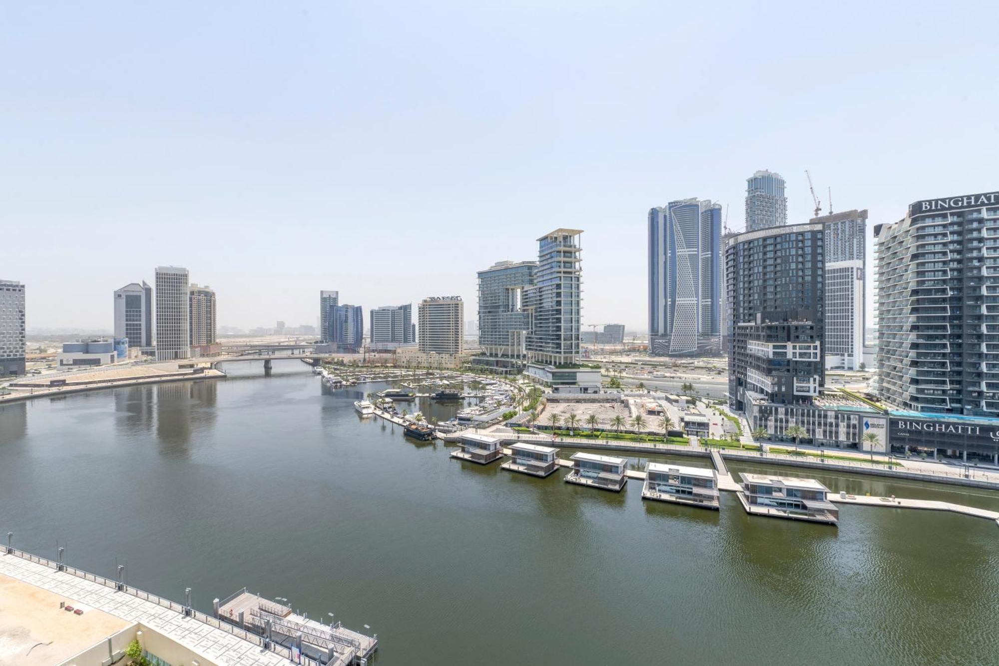Damac Canal Views Residences 迪拜 外观 照片