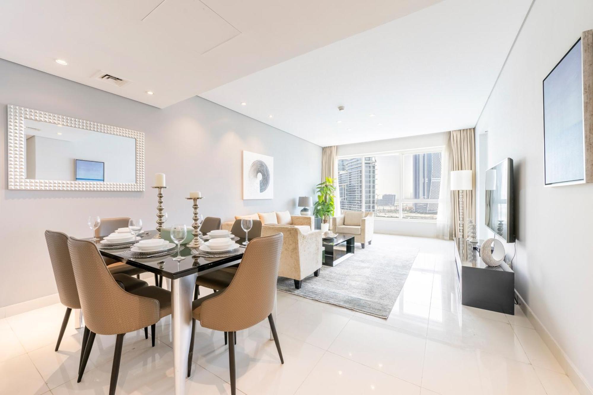 Damac Canal Views Residences 迪拜 外观 照片