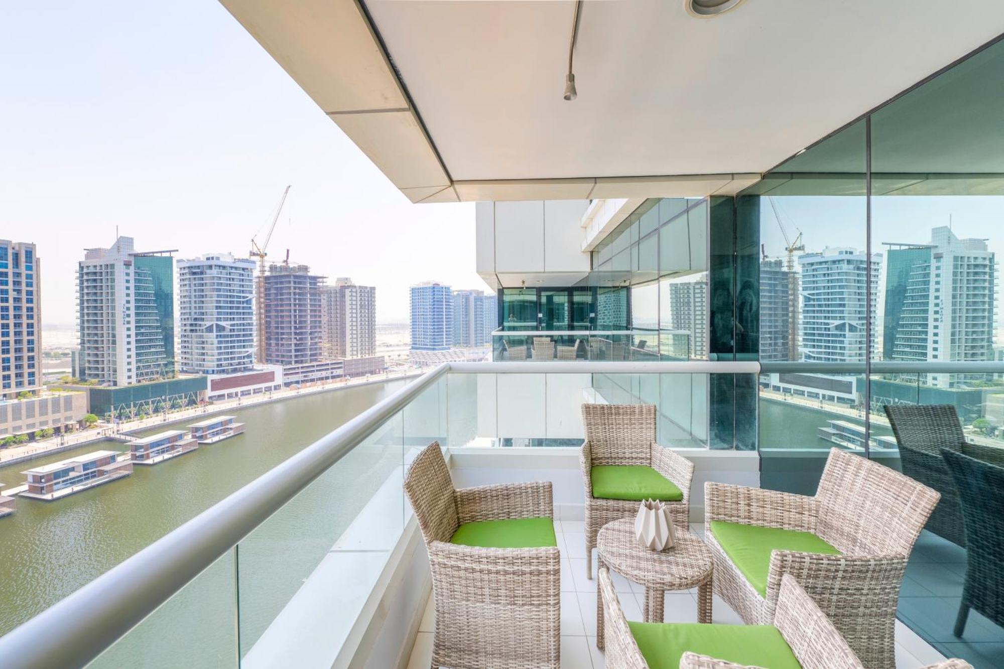 Damac Canal Views Residences 迪拜 外观 照片