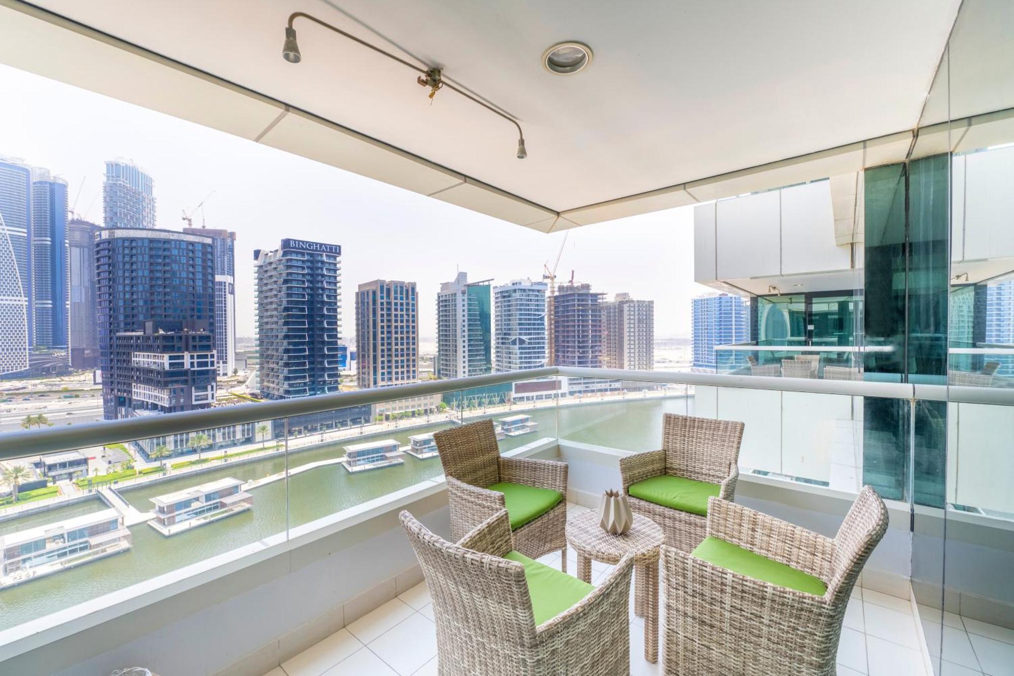Damac Canal Views Residences 迪拜 外观 照片